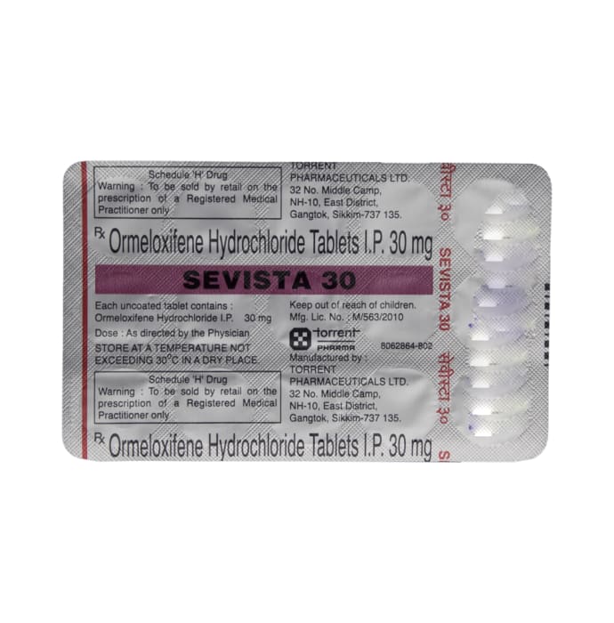 Sevista 30mg Tablet (15'S)