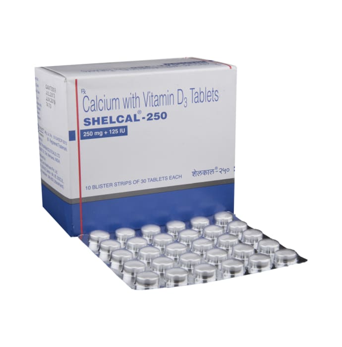 Shelcal -250 tablet (30'S)