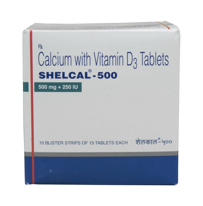 Shelcal -500 tablet (15'S)