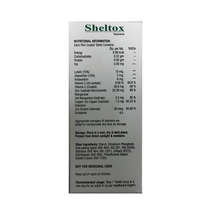 Sheltox Tablet (10'S)