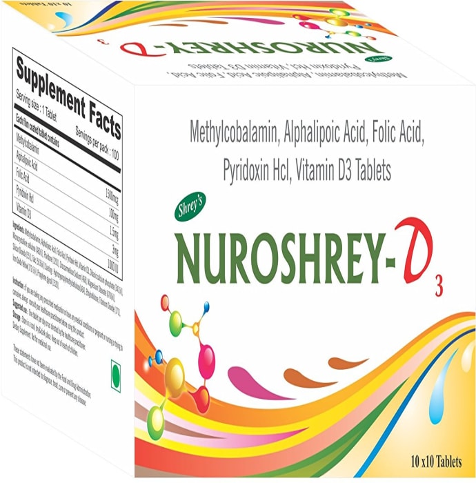 Shrey's Nuroshrey D3 Tablet (10'S)