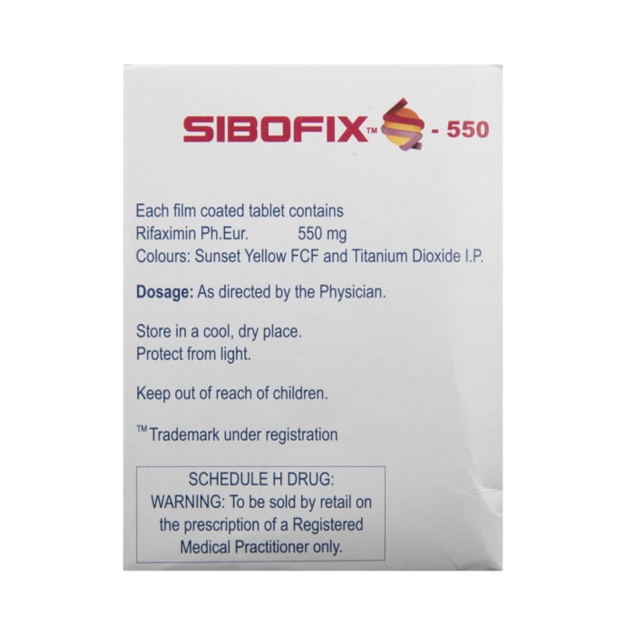 Sibofix 550mg Tablet (10'S)