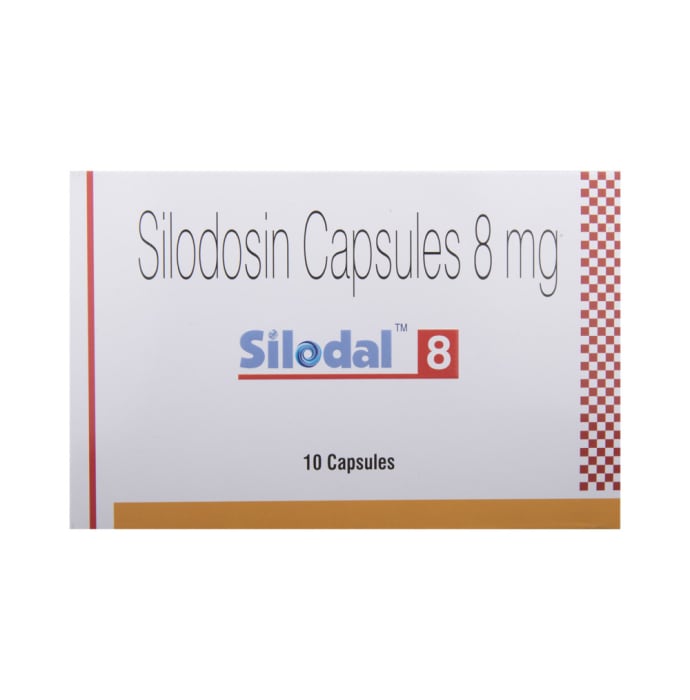 Silodal 8mg Capsule (10'S)