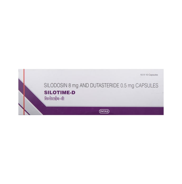 Silotime-D 8mg / 0.5mg Capsule (10'S)