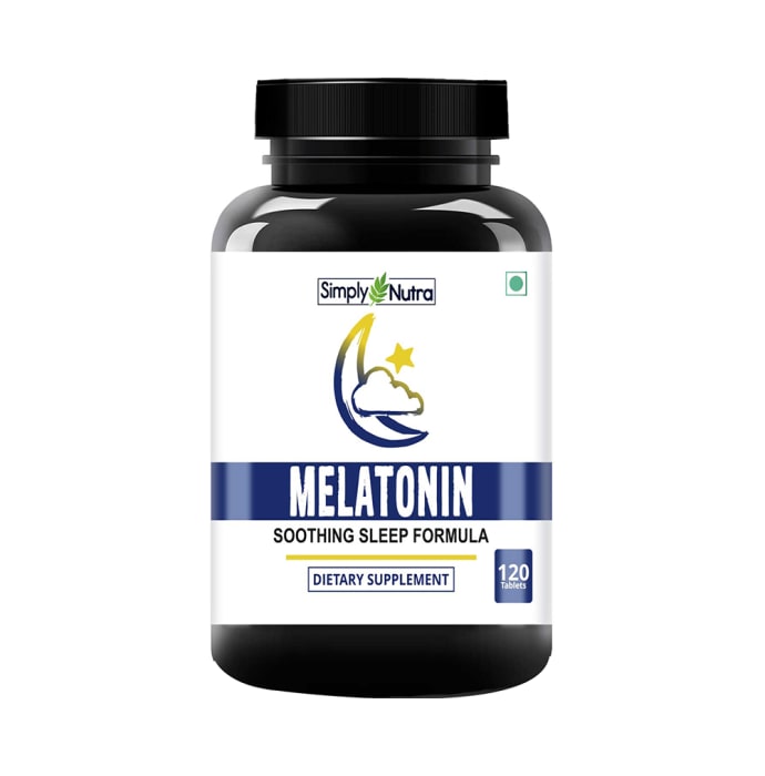 Simply Nutra Melatonin 5mg Tablet (120'S)