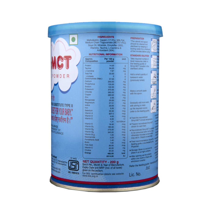 Simyl-mct powder