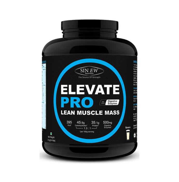 Sinew Nutrition Elevate Pro Lean Muscle Mass Banana (1kg)