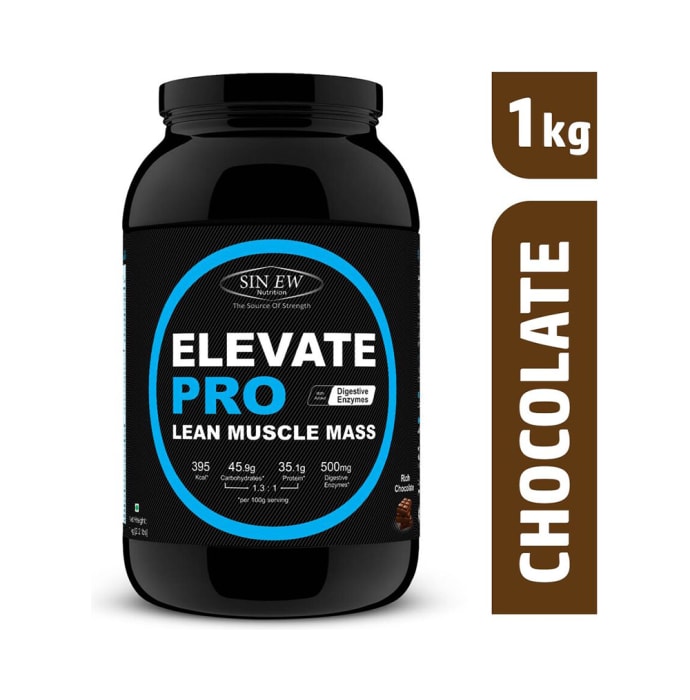 Sinew Nutrition Elevate Pro Lean Muscle Mass Rich Chocolate (0.66lb)