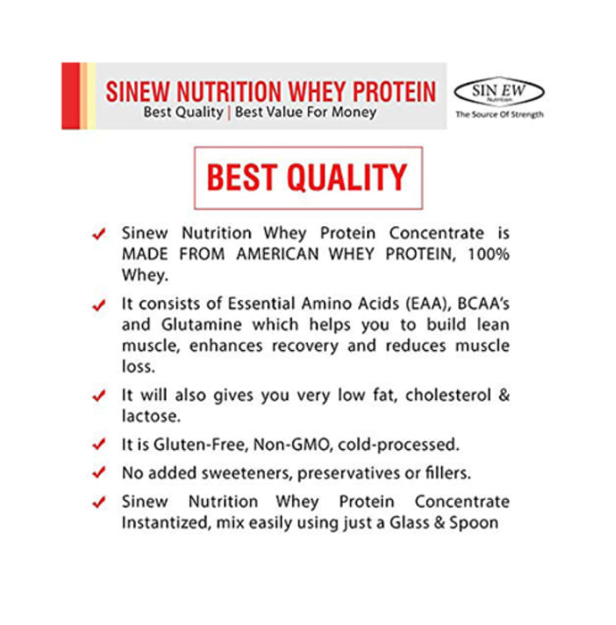 Sinew Nutrition Palladium Pro 100% Whey Protein with Digestive Enzymes Strawberry (1kg)