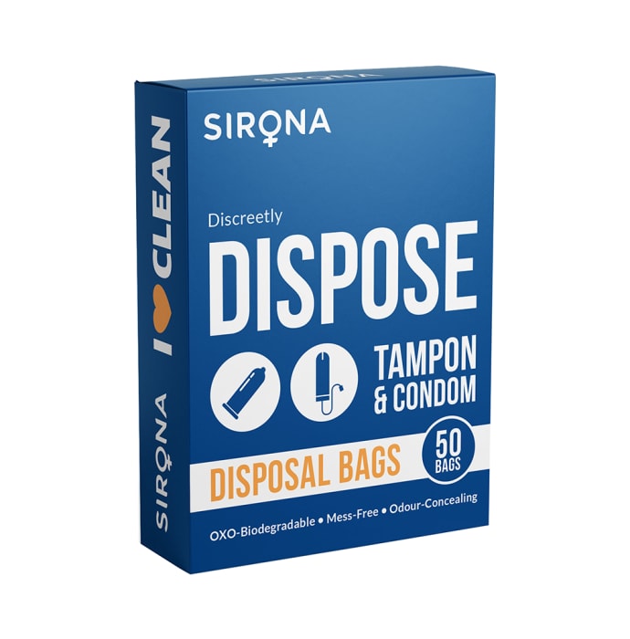 Sirona Tampon & Condom Disposal Bag