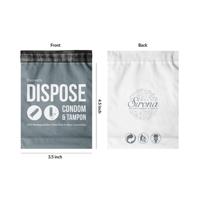 Sirona Tampon & Condom Disposal Bag