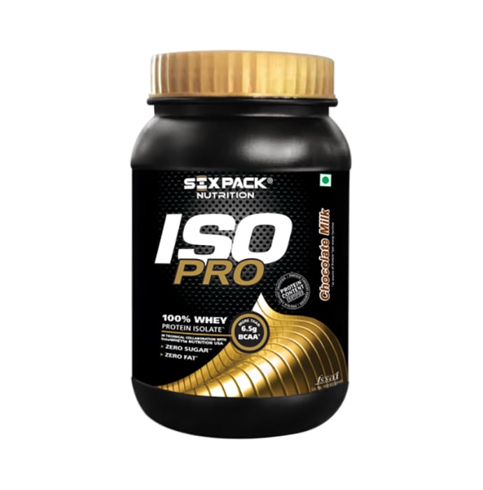 Sixpack nutrition isopro whey protein isolate chocolate milk