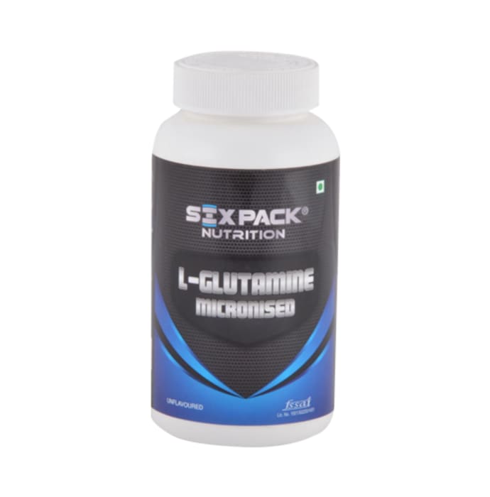 Sixpack nutrition l-glutamine micronised unflavoured (300gm)