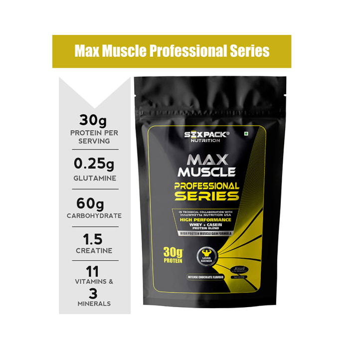 Sixpack Nutrition Max Muscle Professional Series Protein Blend Intense Chocolate (2kg)