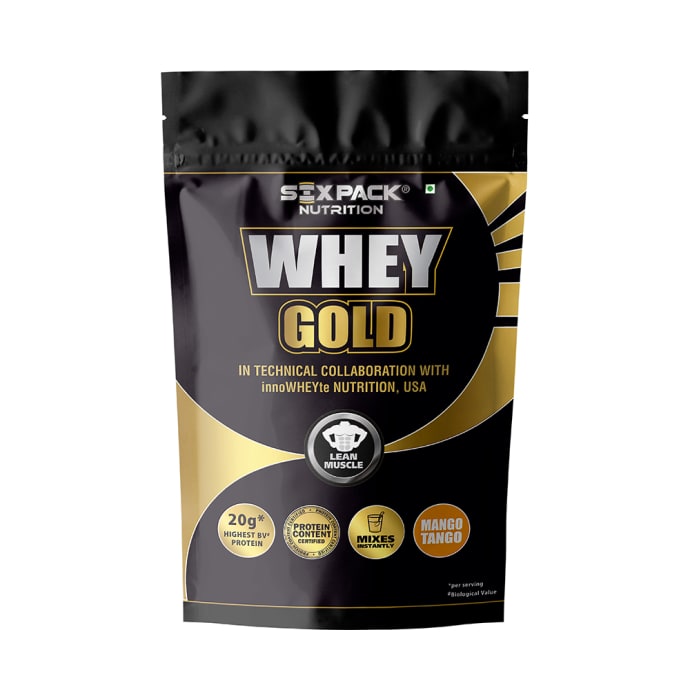 Sixpack Nutrition Whey Gold Mango Tango (1lb)