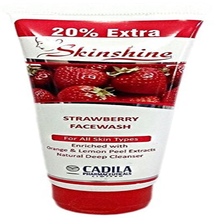 Skinshine face wash strawberry (60gm)