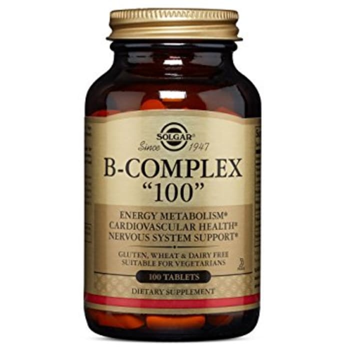 Solgar b-complex 100 tablet (100'S)