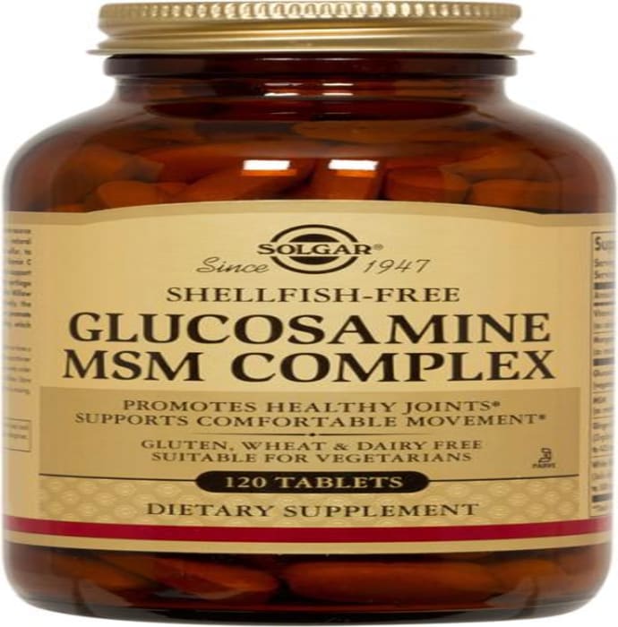 Solgar glucosamine msm complex tablet (120'S)