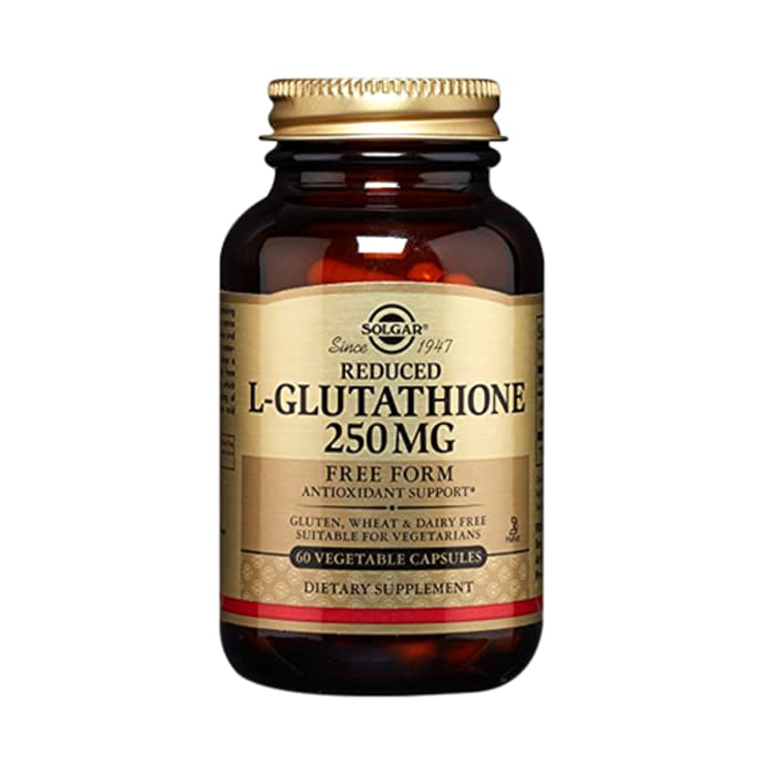 Solgar reduced l-glutathione 250mg vegetable capsule (60'S)