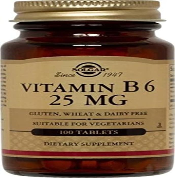 Solgar vitamin b6 25mg tablet (100'S)