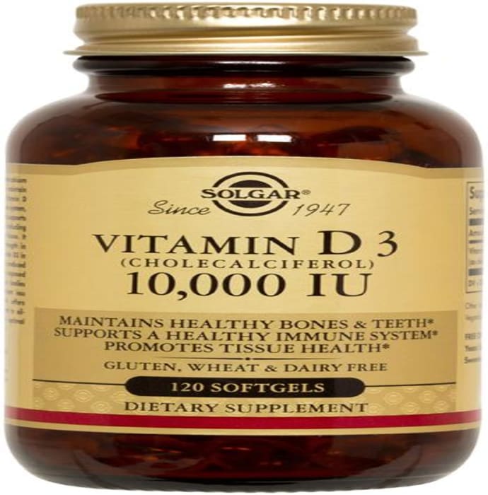 Solgar vitamin d3 10000iu softgels (120'S)