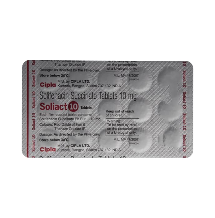 Soliact 10 Tablet(15'S)