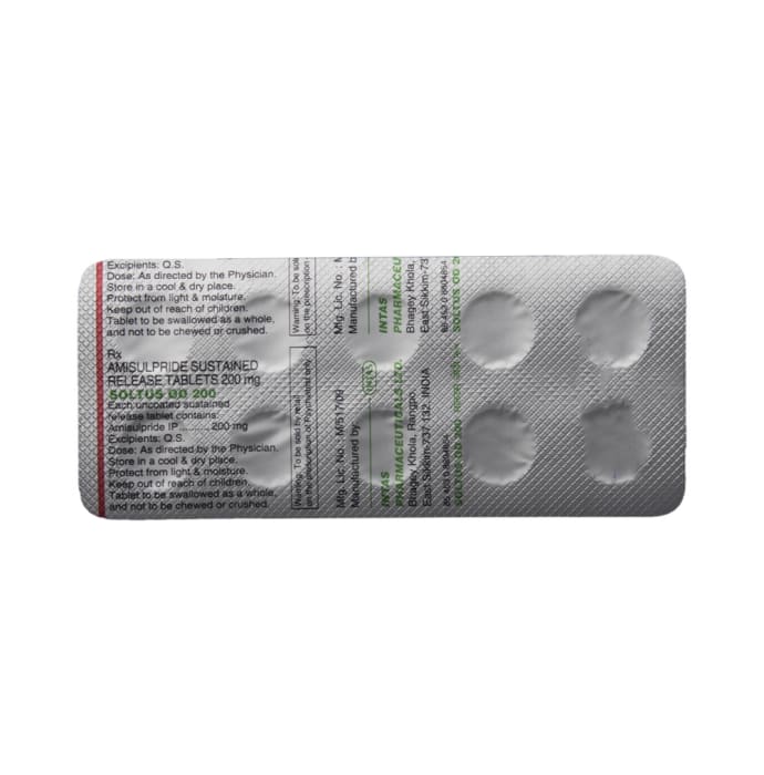 Soltus OD 200mg Tablet SR (10'S)