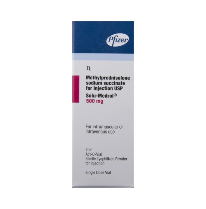 Solu-Medrol 500mg Injection (4ml)