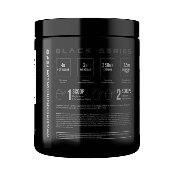 Sparta Nutrition Kraken Black Rainbow Candy (320gm)