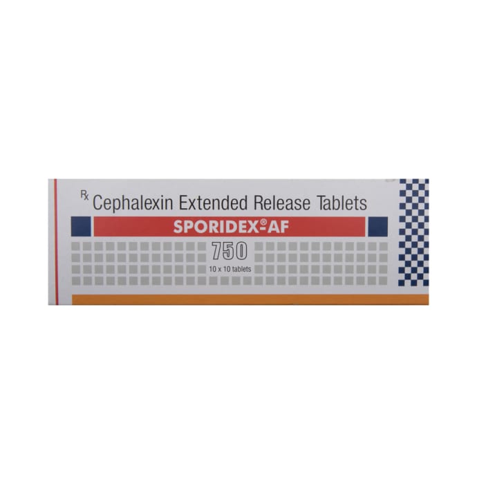 Sporidex-AF 750mg Tablet (10'S)