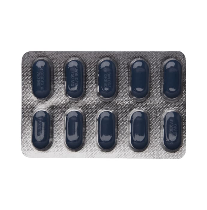 Sporidex-AF 750mg Tablet (10'S)