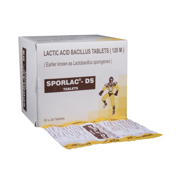 Sporlac - ds tablet (20'S)