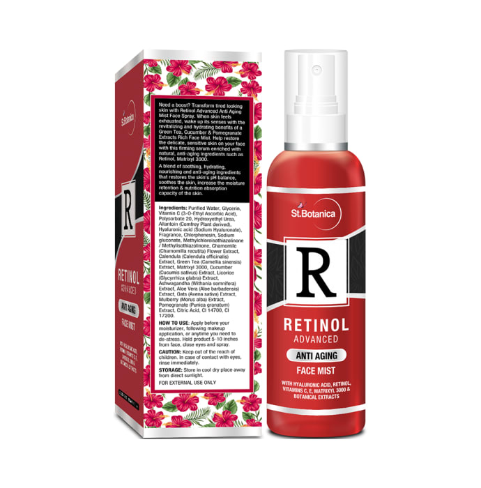 St.Botanica Face Mist Retinol Advanced (120ml)