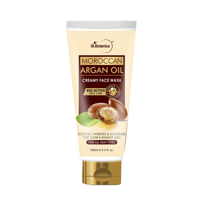 St.Botanica Face Wash Moroccan Argan Oil (100ml)