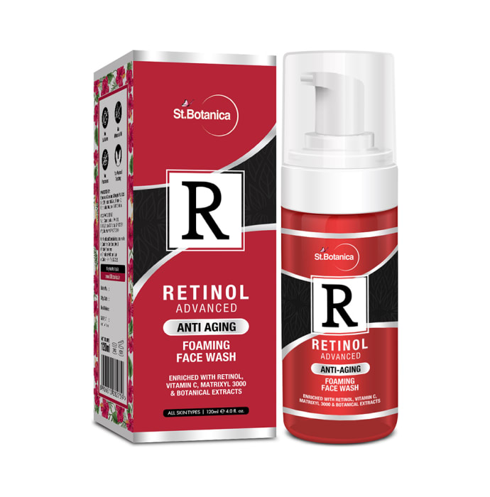 St.Botanica Face Wash Retinol Advanced (120ml)