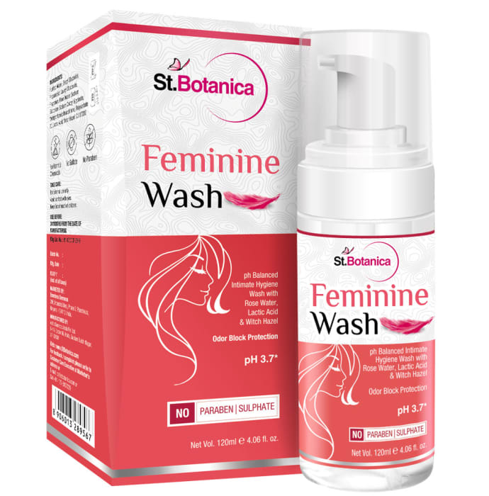 St.botanica feminine intimate hygiene wash (120ml)