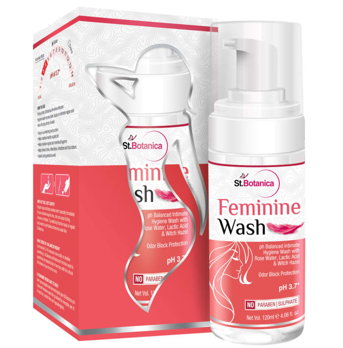 St.botanica feminine intimate hygiene wash (120ml)