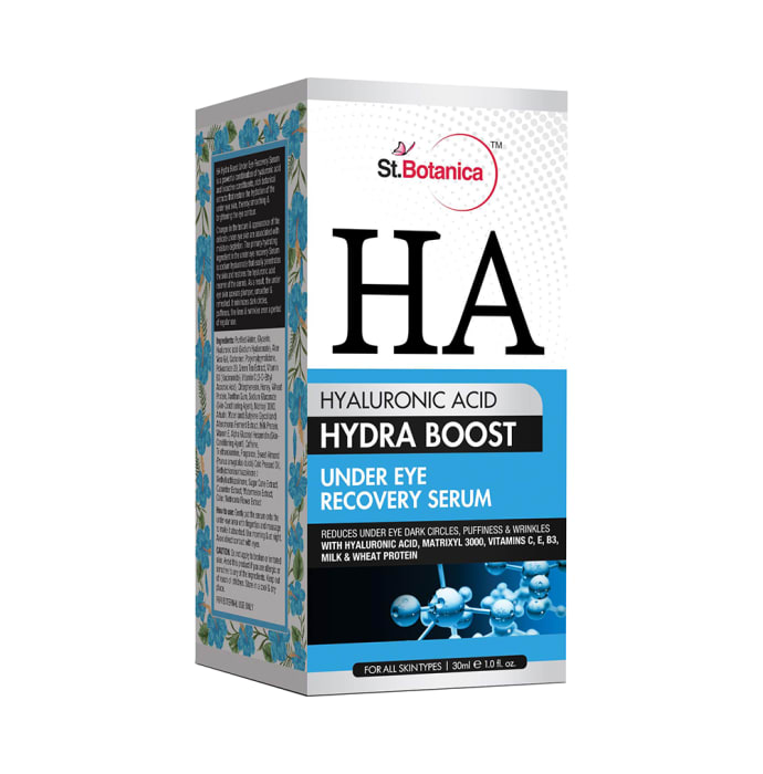 St.Botanica Hyaluronic Acid Hydra Boost Under Eye Recovery Serum (30ml)