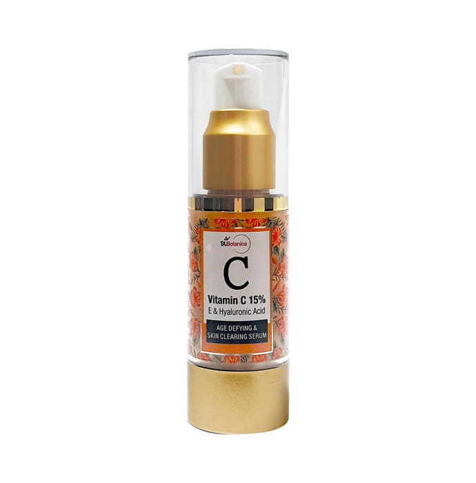 St.Botanica Vitamin C 15%, E & Hyaluronic Acid Age Defying & Skin Clearing Serum (30ml)