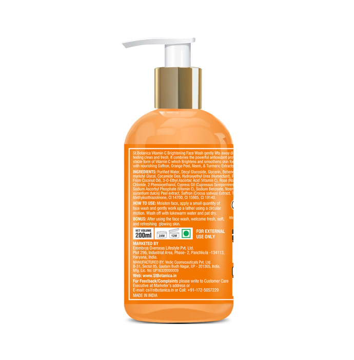 St.Botanica Vitamin C Face Wash (200ml)