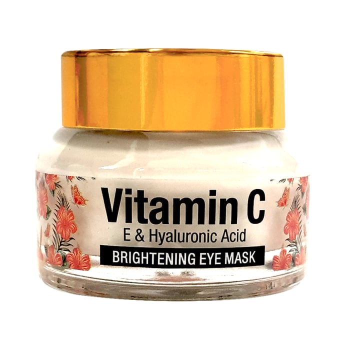 St.Botanica Vitamin C, E & Hyaluronic Acid Brightening Under Eye Mask (30gm)