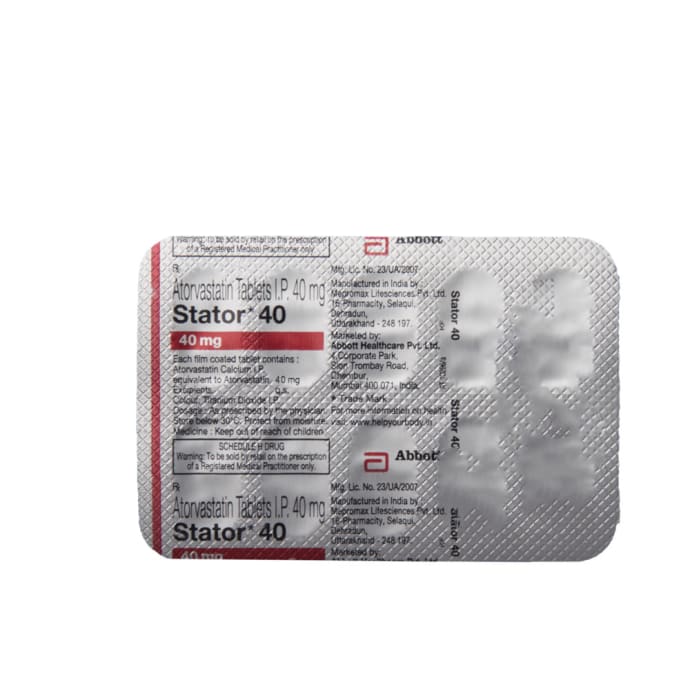 Stator 40mg Tablet (10'S)