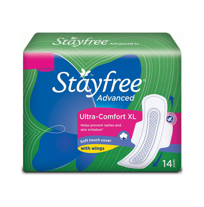 Stayfree Advanced Ultra-Comfort with Wings XL