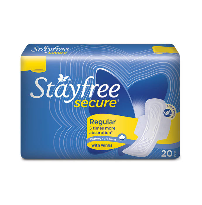 Stayfree secure cottony soft with wings - xl pads