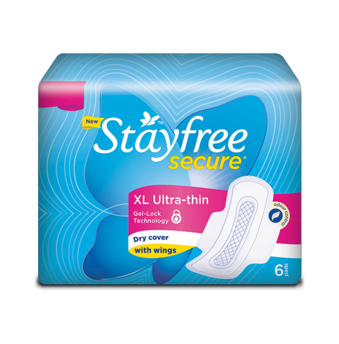 Stayfree Secure Ultra-Thin with Wings XL