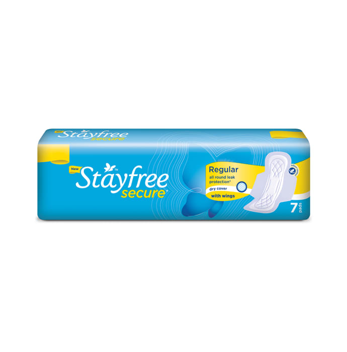 Stayfree Secure with Wings Regular Dry Cover