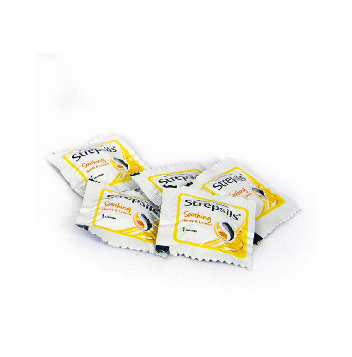 Strepsils Lozenges Orange Warm Soothing