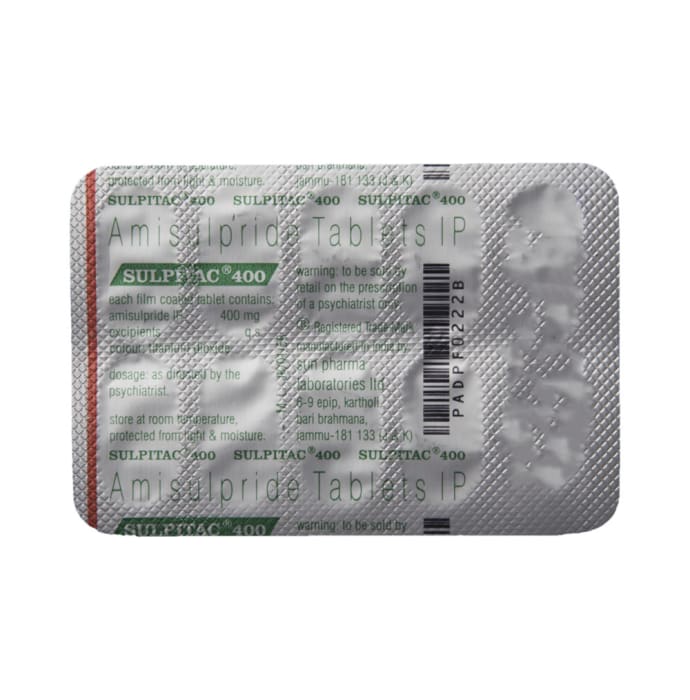 Sulpitac 400mg Tablet (10'S)