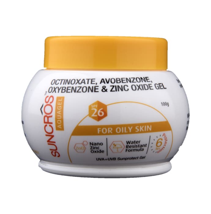 Suncros spf 26 aqua gel (100gm)