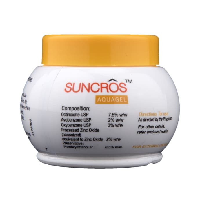 Suncros spf 26 aqua gel (100gm)